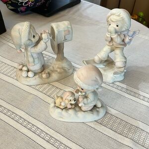 3for45.00 or18.00 each Christmas Precious Moments
